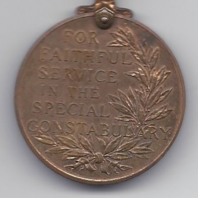 Special Constable medal